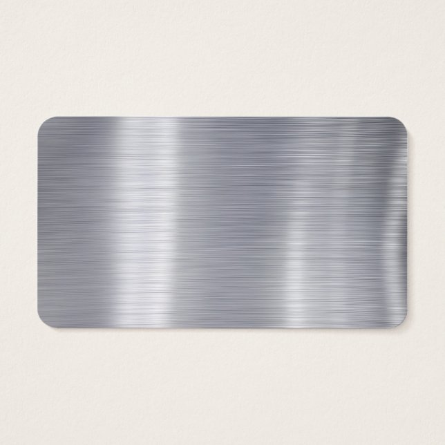 Blank Brushed Aluminum "Falsches Aluminium" (Rückseite)