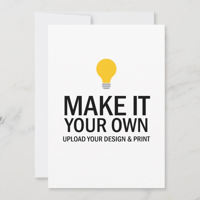 Blank Business Invitation Template Einladung (Vorderseite)
