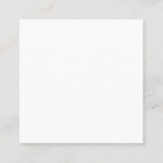 Blank-Business-Karte 2,5"x2,5" Quadratische Visitenkarte