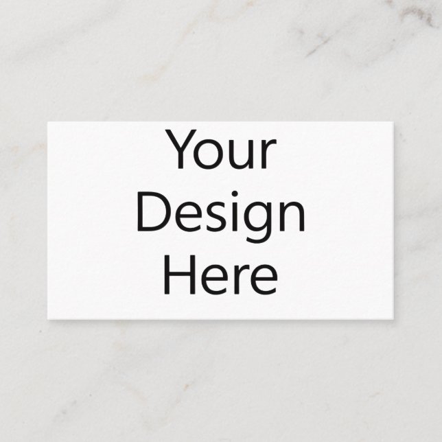 Blank-Business-Karte 3,5"x2" Visitenkarte (Vorderseite)