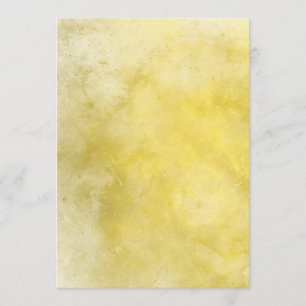 Blank Canary Watercolor Einladung zur Hochzeit