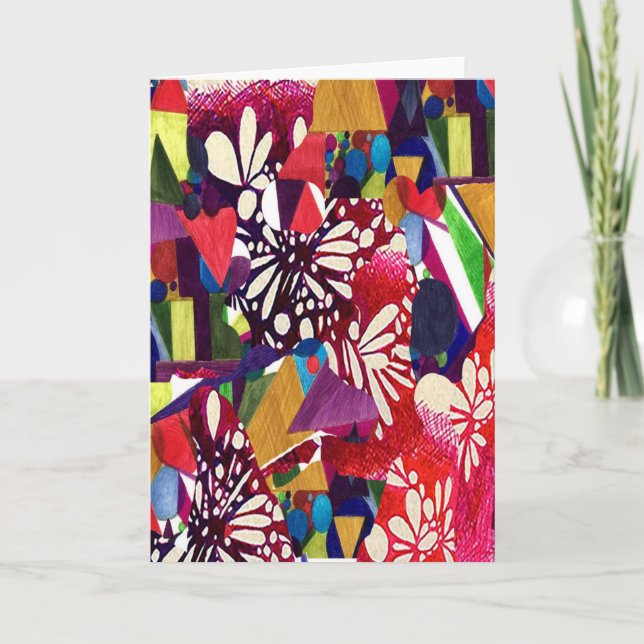 Blank Card 12x18 mit dem Titel "Geofiesta" von M.  Karte (Vorderseite)