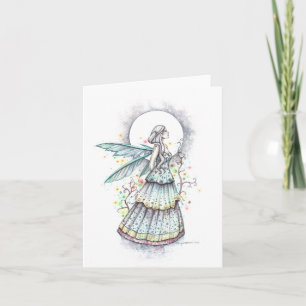 Blank Card Bohemisch Moon von Molly Harrison Karte