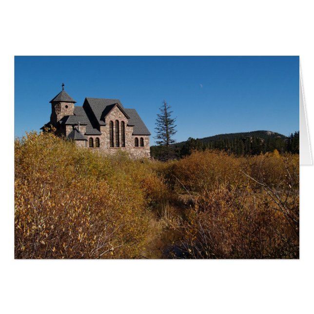 Blank Card mit historischem Kirchenkolorado (Vorderseite (Horizontal))