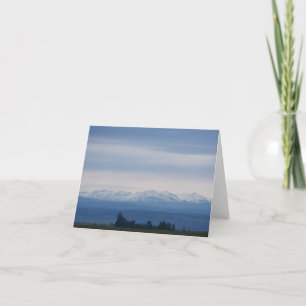 Blank Card, Sierra Skyline Dankeskarte