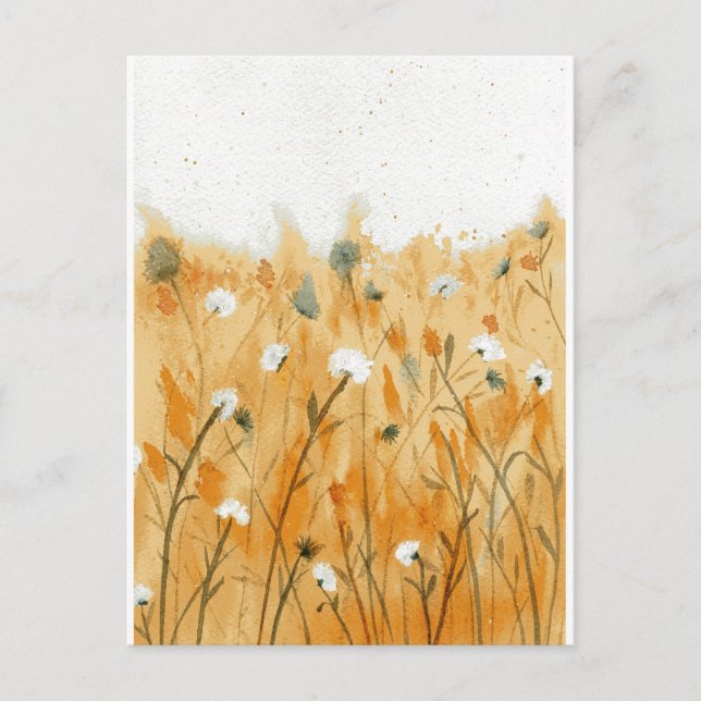 Blank Card zum Personalisieren Postkarte (Vorderseite)