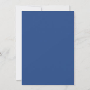 Blank Create your own - Deep Blue Einladung