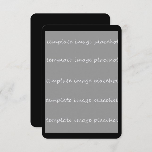 Blank Einladungskarte 3.5x5 Fügen Sie Ihr eigenes  Einladung (Vorne/Hinten)