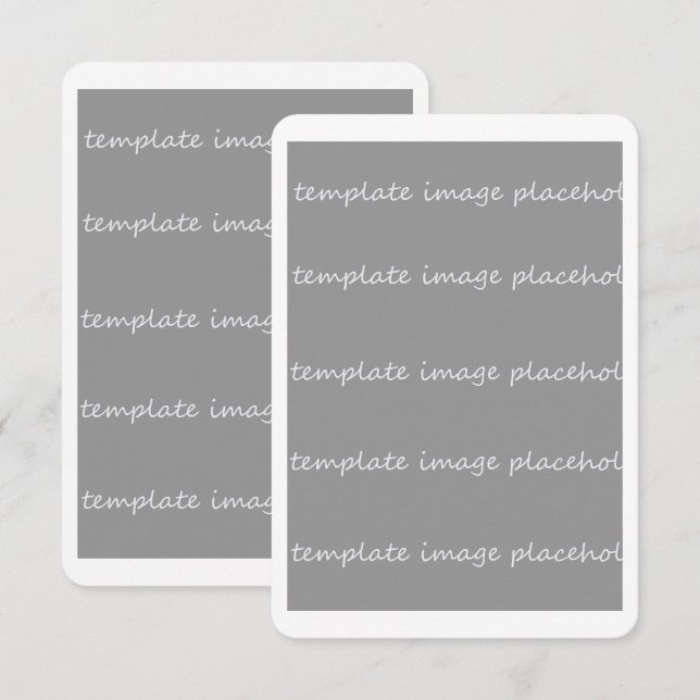 Blank Einladungskarte 3.5x5 Fügen Sie Ihre eigenen Einladung (Vorne/Hinten)