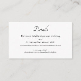 Blank Enclosure Card (Eigener Hintergrund hinzufüg Begleitkarte