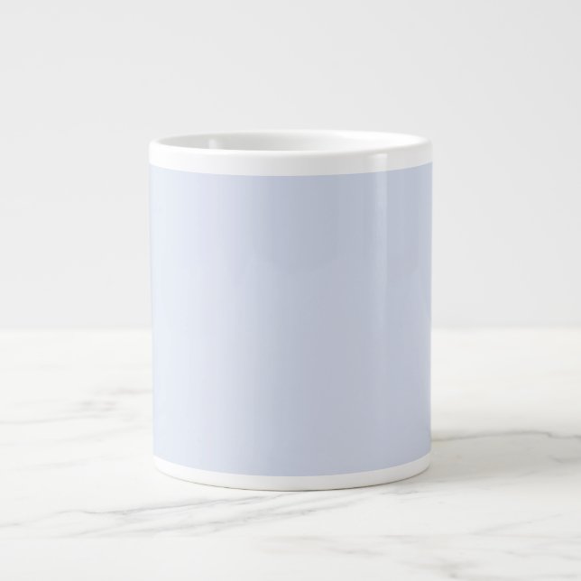 Blank erstellen Sie Ihr eigenes Papier Jumbo-Tasse (Vorderseite)