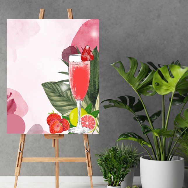 Blank erstellen Sie Ihre eigene Blase Brunch Mimos Poster (Von Creator hochgeladen)