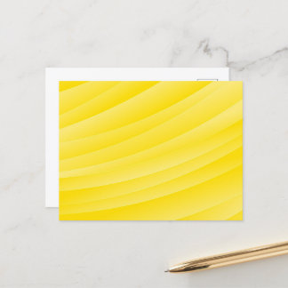 BLANK ERSTELLEN SIE IHRE EIGENE GELBE POSTKARTE