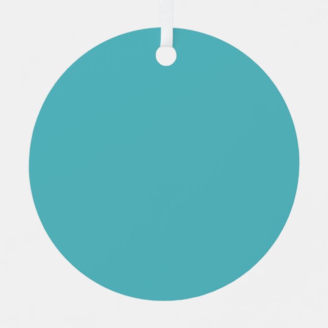 Blank erstellen Sie Ihre eigene Ornament Aus Metall (Vorderseite)