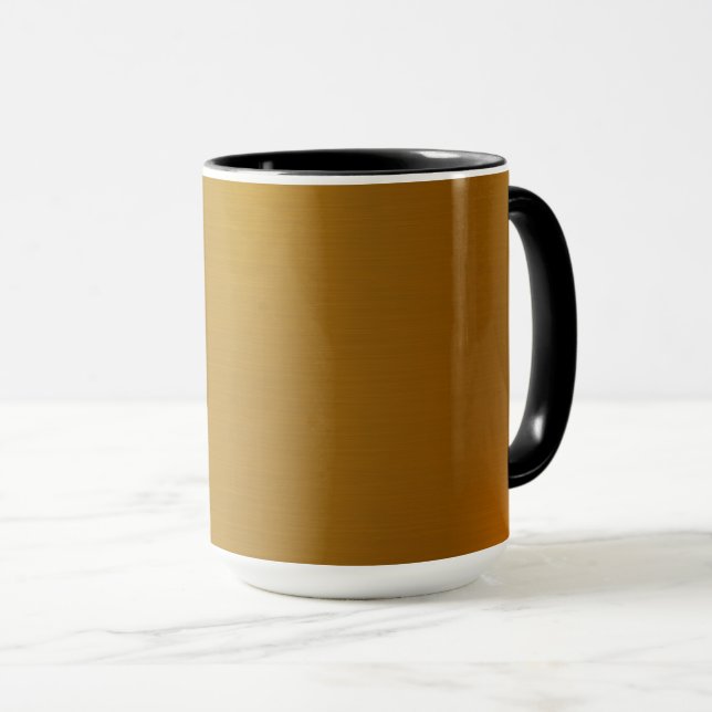 BLANK ERSTELLT IHRE EIGENE GOLD-TASSE TASSE (VorderseiteRechts)