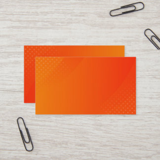 BLANK ERSTELLT IHRE EIGENE ORANGE-GESCHÄFTSKARTE VISITENKARTE