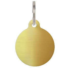 BLANK ERSTELLT IHREN EIGENEN GOLD PET ID TAG HAUSTIERMARKE