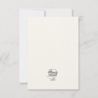 Blank florales verändertes Foto Art Notecard Dankeskarte