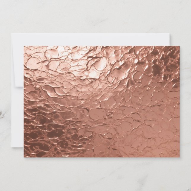 Blank für Elegante Rose Einladung (Rückseite)
