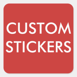 Blank für Personalisierte Aufkleber am Platz