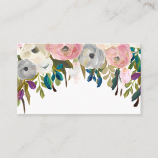 Blank gestrichene Hochzeitstisch-Platzkarten. Platzkarte