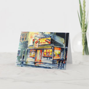 Blank Greeting Card - Red Hot Ranch, Chicago Karte