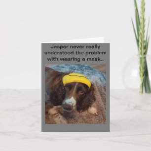 Blank-Grußkarte Karte