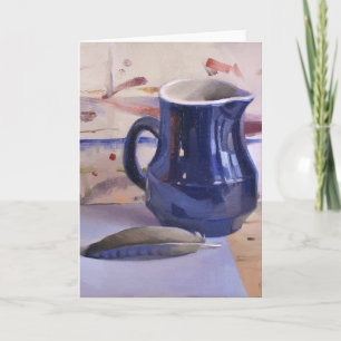 Blank Grußkarte, Originalkunst von Sarah Sedwick Karte