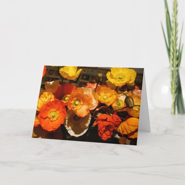 Blank-Grußkartenhalter Dankeskarte (Vorderseite)