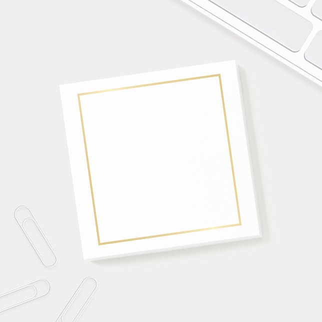 Blank Imitate Gold Foil Post-it Klebezettel (Von Creator hochgeladen)