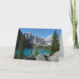 Blank Inside Mountain Magic Greeting Card Karte