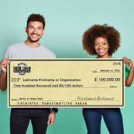 Blank Karo für Sweepstakts & Awards PARCHMENT Poster