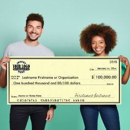 Blank Karo für Sweepstakts & Awards YELLOW Poster