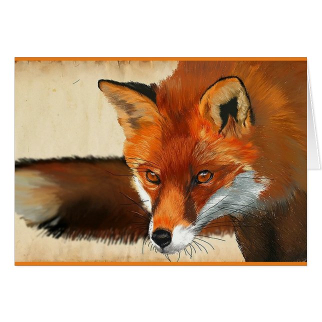 Blank kleiner Roter Fuchs (Vorderseite (Horizontal))