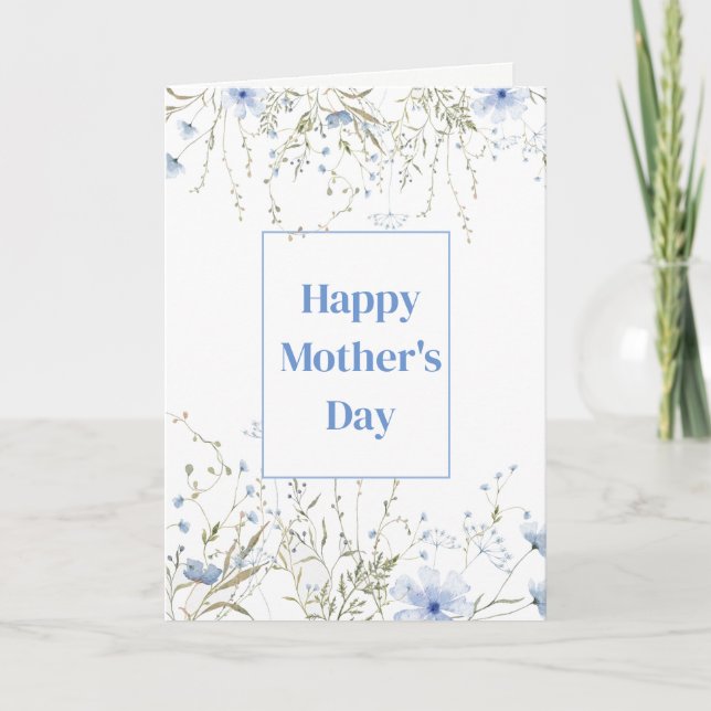 Blank Mother Day Card Karte (Vorderseite)
