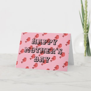 Blank Mother Day Card Karte