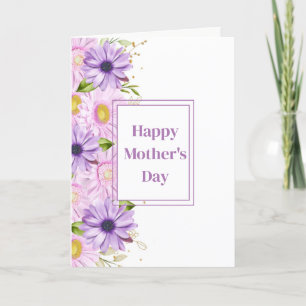 Blank Mother Day Card Karte