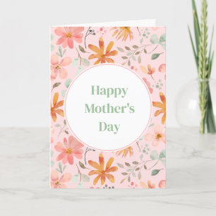 Blank Mother Day Card Karte