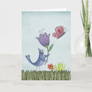 blank note card dankeskarte