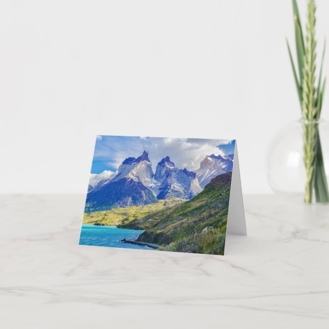 Blank Note Card - Patagonia Frontier Landschaft (Vorderseite)