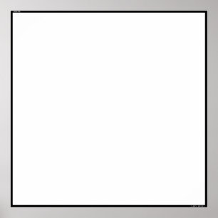 BLANK POSTER