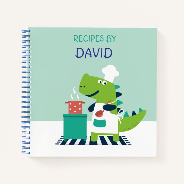 Blank Recipe Notebook To Write In Notizbuch (Vorderseite)