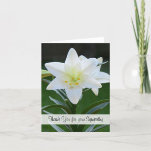 Blank Religious Beileid Vielen Dank Note Card Dankeskarte