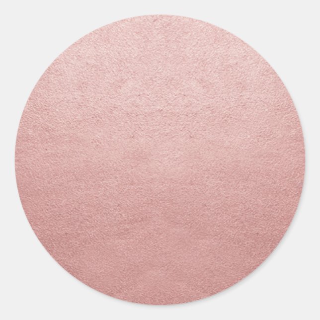 Blank Template Rosen Gold für jeden Text oder jede Runder Aufkleber (Vorderseite)