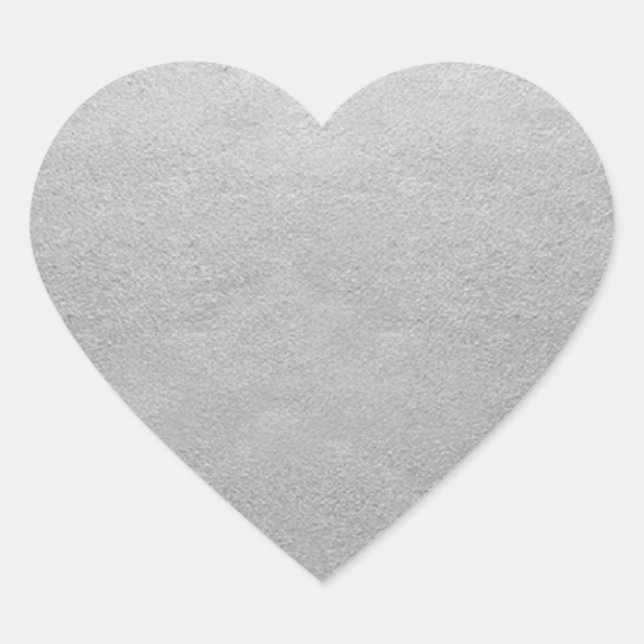 Blank-Template-Silver-Folie Hinzufügen von Text od Herz-Aufkleber (Vorderseite)