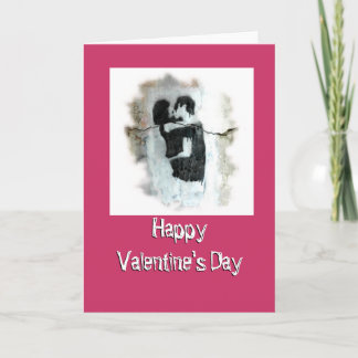 Blank Valentine Card Feiertagskarte