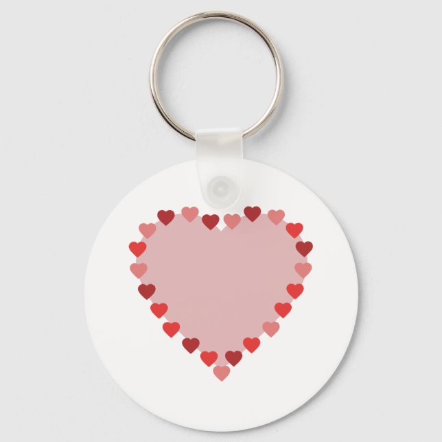 Blank Valentinstag Schlüsselanhänger (Vorderseite)