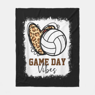 Blank Volleyball Game Day Vibes Volleyball Mama Fleecedecke