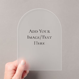 Blank Wedding Templates | Elegant Customizable  Acryleinladungen