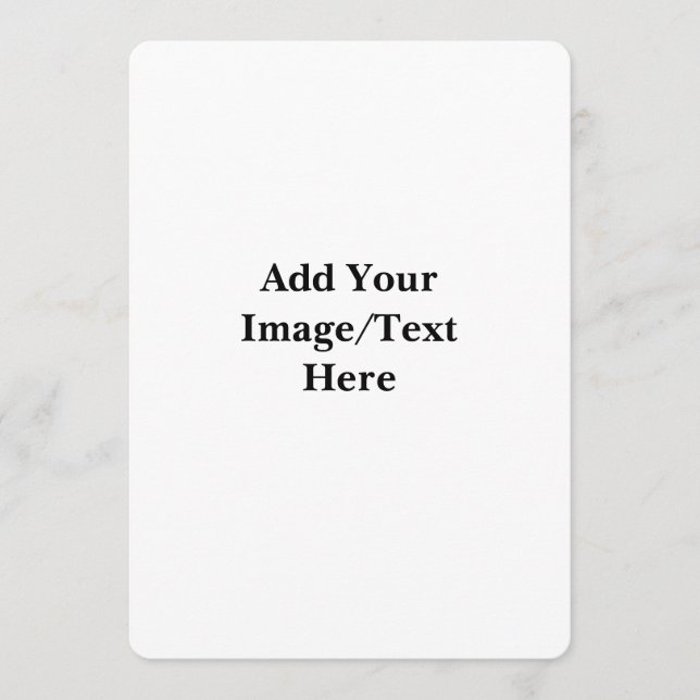 Blank Wedding Templates | Elegant Customizable  Einladung (Vorderseite)